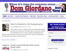 Tablet Screenshot of domgiordano.com